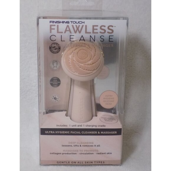 Idea Village Other - Finishing Touch Flawless Cleanse Silicone Facial Scrubber and Cleanser